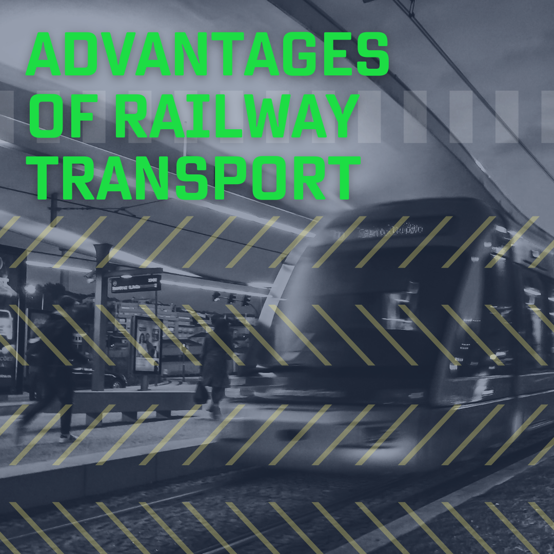 Transportation(MTA) advantages of railway transport instagram post