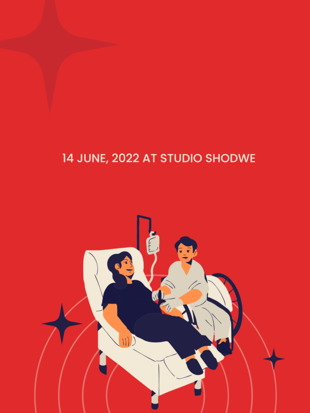 red cream illustrated world blood donor poster